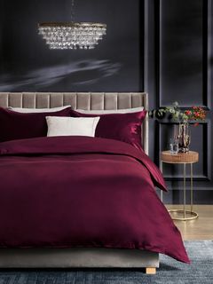 Silk bed linen