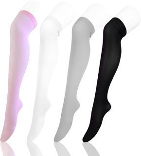 Medias altas hasta el muslo para mujer