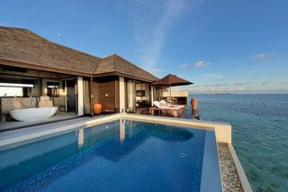 House on the ocean shore