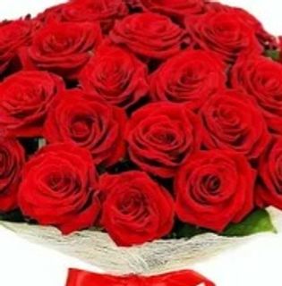 Шикарный букет роз)