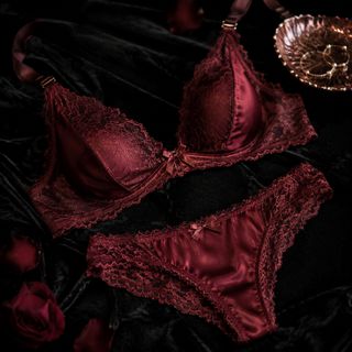 Wine Red Lingerie