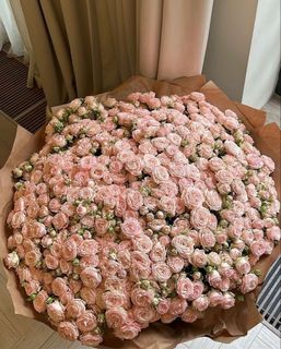 a huge bouquet