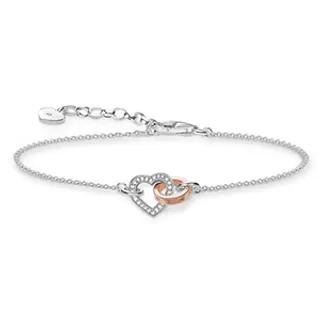 THOMAS SABO BRACELET TOGETHER HEART DIAMOND