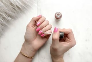 Manicure and pedicure