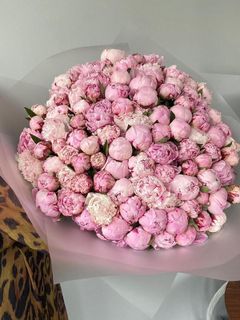 A large bouquet of flowers