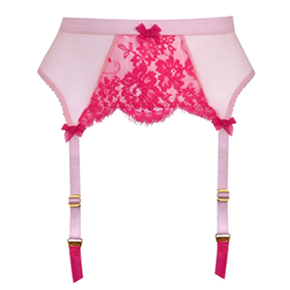 Agent Provocateur Rowana Suspender Pink