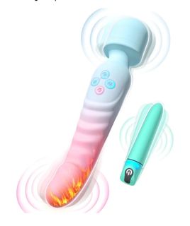 G Spot Vibrator Wand & Bullet Vibrator Set