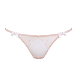 Agent Provocateur Lorna Thong Nude And White