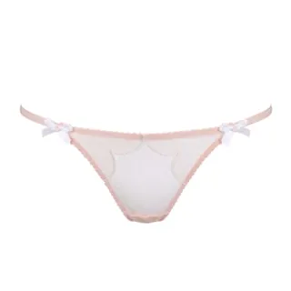 Agent Provocateur Lorna Thong Nude And White